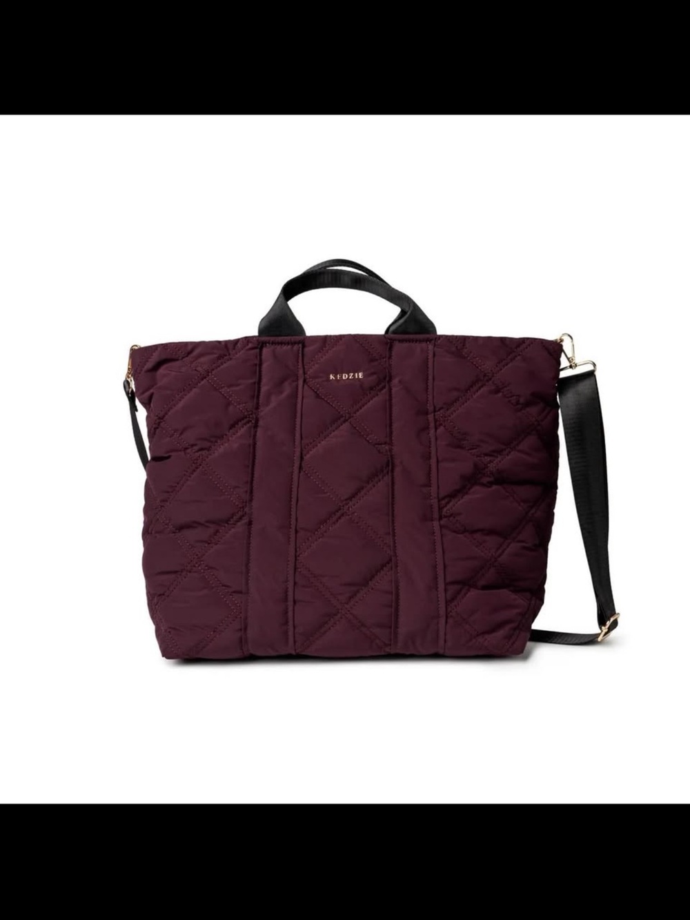 Kedzie Tote Bag burgundy